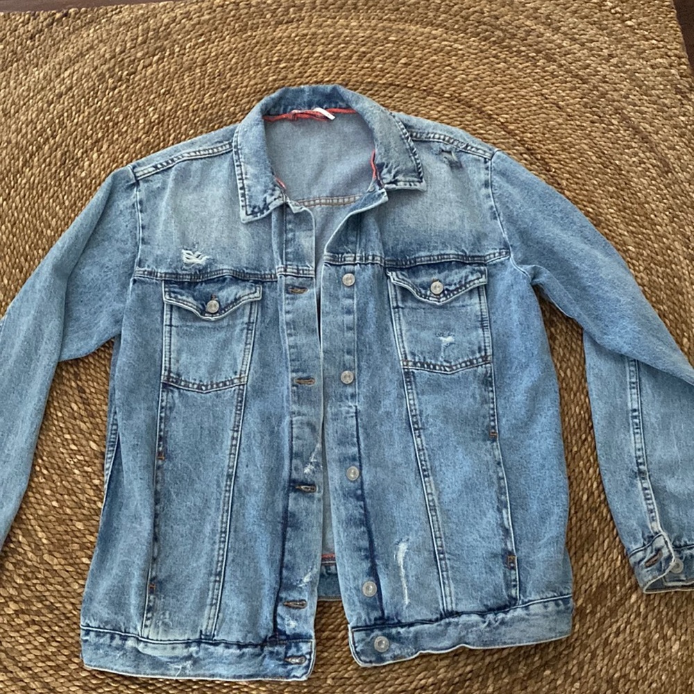 Denim Free People Jacket